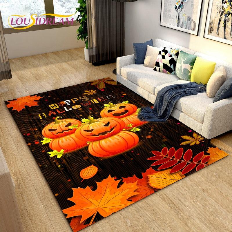 

Хеллоуїн, новий рік, мультфільм жахів, декоративний килим, килимовий килимок для вітальні, спальні, дивана, кухонного придверного килимка, нековзний килимок для підлоги 40x60cm