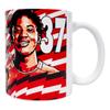 Manchester United FC Kobbie Mainoo Ceramic 312ml Mug