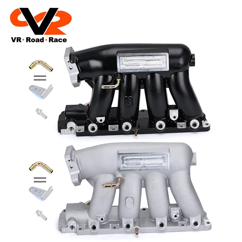 Nové sací potrubí v černé a stříbrné barvě pro Honda Civic K24A2 K20Z3