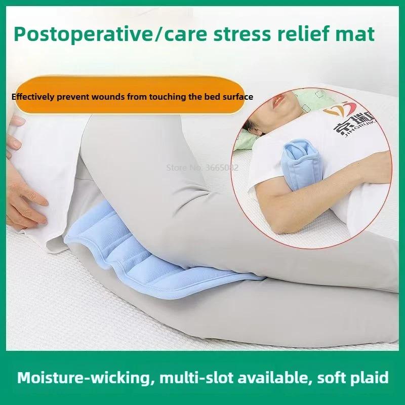 

Bedsore Nursing Pad Bedridden Patient Breathable Comfortable Multi-part Nursing Pad UnderarmPad Side Lying Leg Pillow зелёный
