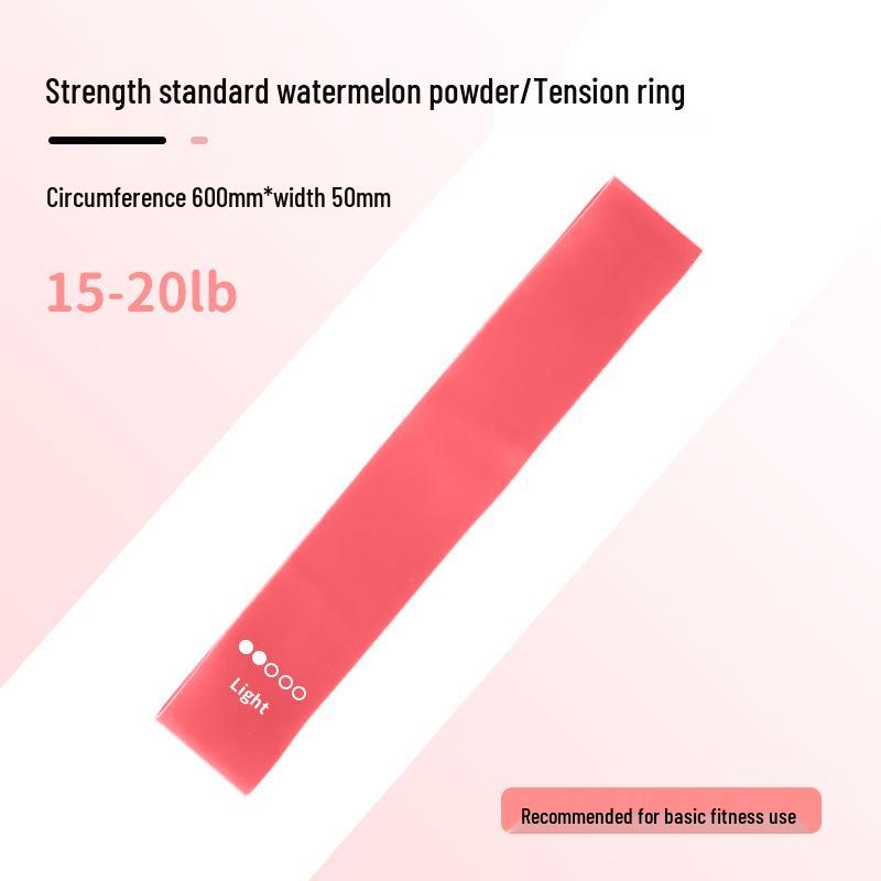 Elastic Yoga Resistance Bands for Glute and Shoulder Workouts