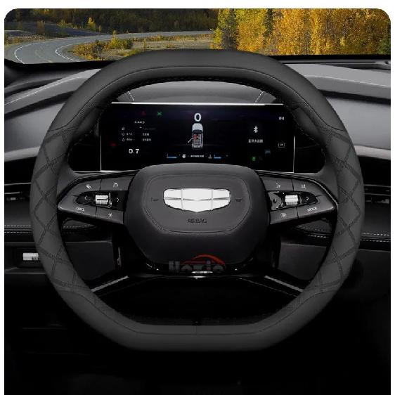 Leather Car Steering Wheel Cover for Geely Citiray Starray EX5 2025 2026 Accessories