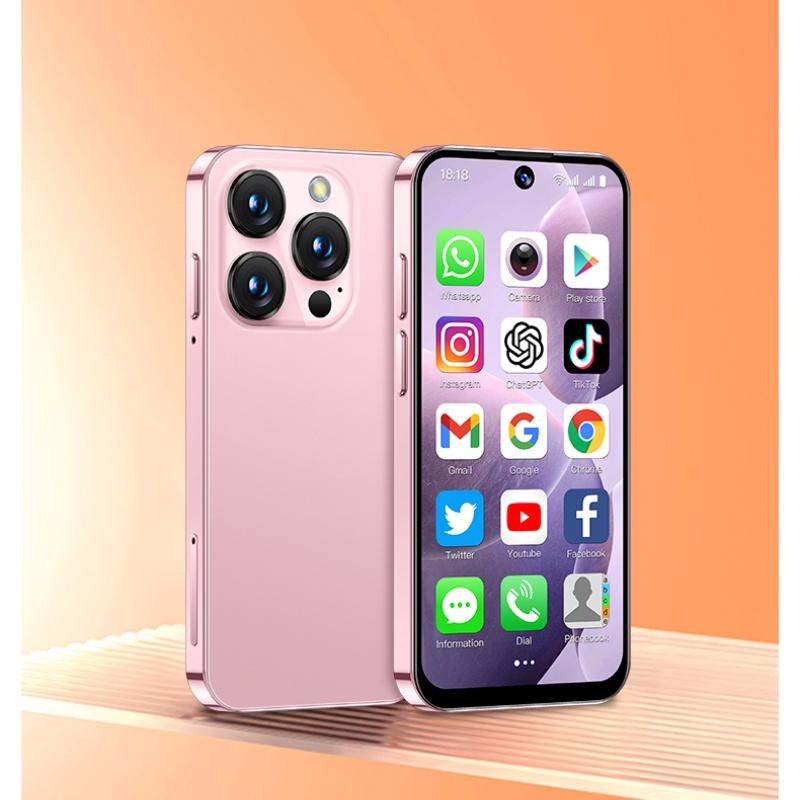 Soyes XS19 3G Mini Smarttelefon 3,88 tommers HD-skjerm MTK6580 Dual SIM Dual Standby 5 MP Bakkamera 2000 mAh Batteri Android 10.0 Bærbar Mobiltelefon