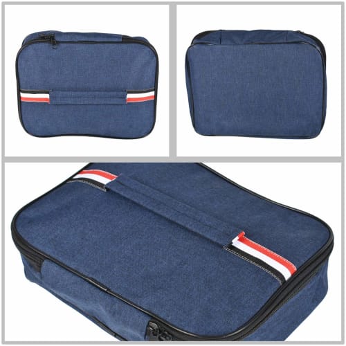 TJHJP Lunch Bag, Made of Oxford Cloth, Waterproof, Insulated, Single-Layer, Portable, Perfect for Outdoor Activities, Picnics, School, and Commuting,