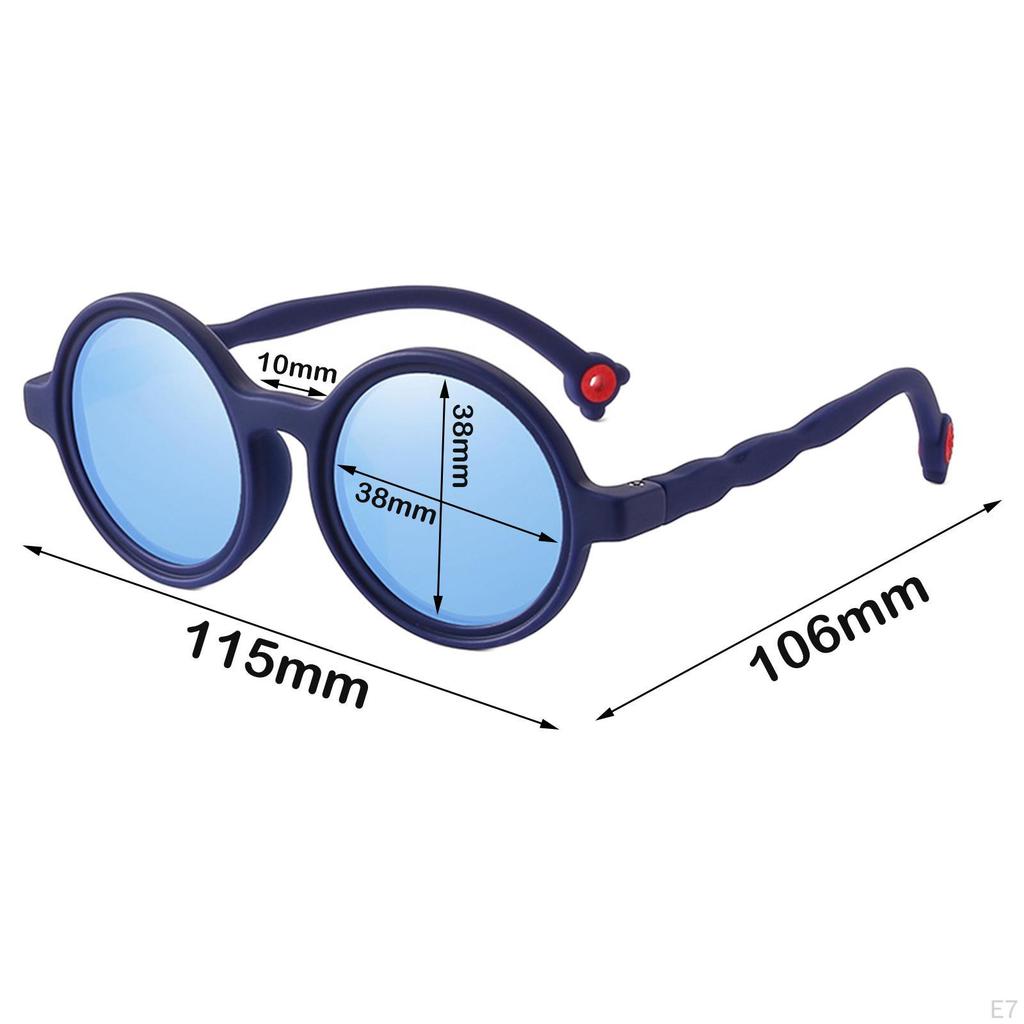 Cute Kids Sunglasses Beach Traveling Party Boys Girls Polarized Lens Glasses Light Weight Eyewear