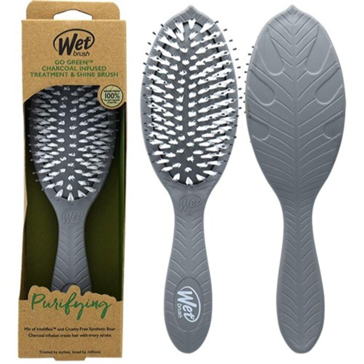 

Распутывающая щетка The Wet Brush Go Green Серая Смягчающая