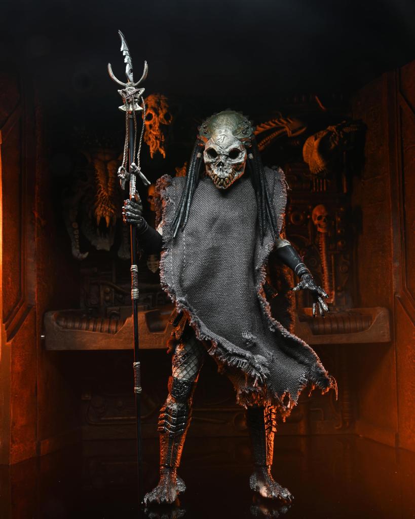 Official NECA Predator Shaman Ultimate 7-inch Action Figure.