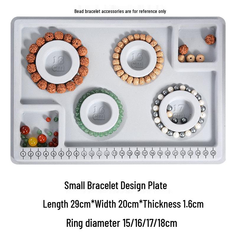

Флокированные лотки для демонстрации ювелирных изделий для самостоятельного дизайна браслетов и ожерелий