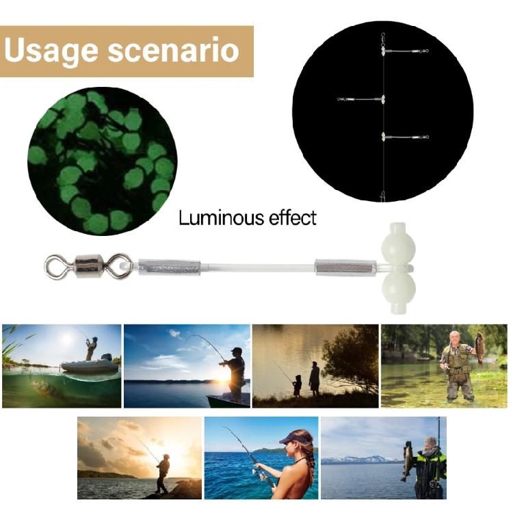 10pcs Portable Gourd Balance Bracket Gourd Swivels Connector Saltwater Fishing Accessories Glow Gourd Balance Bracket