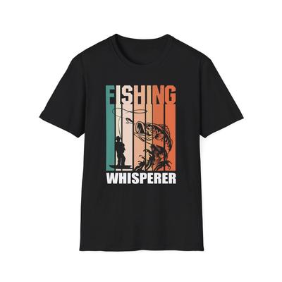 Funny Fishing T-shirt Grandpa Dad Husband Gift Fisherman Rod Bait T-Shirt