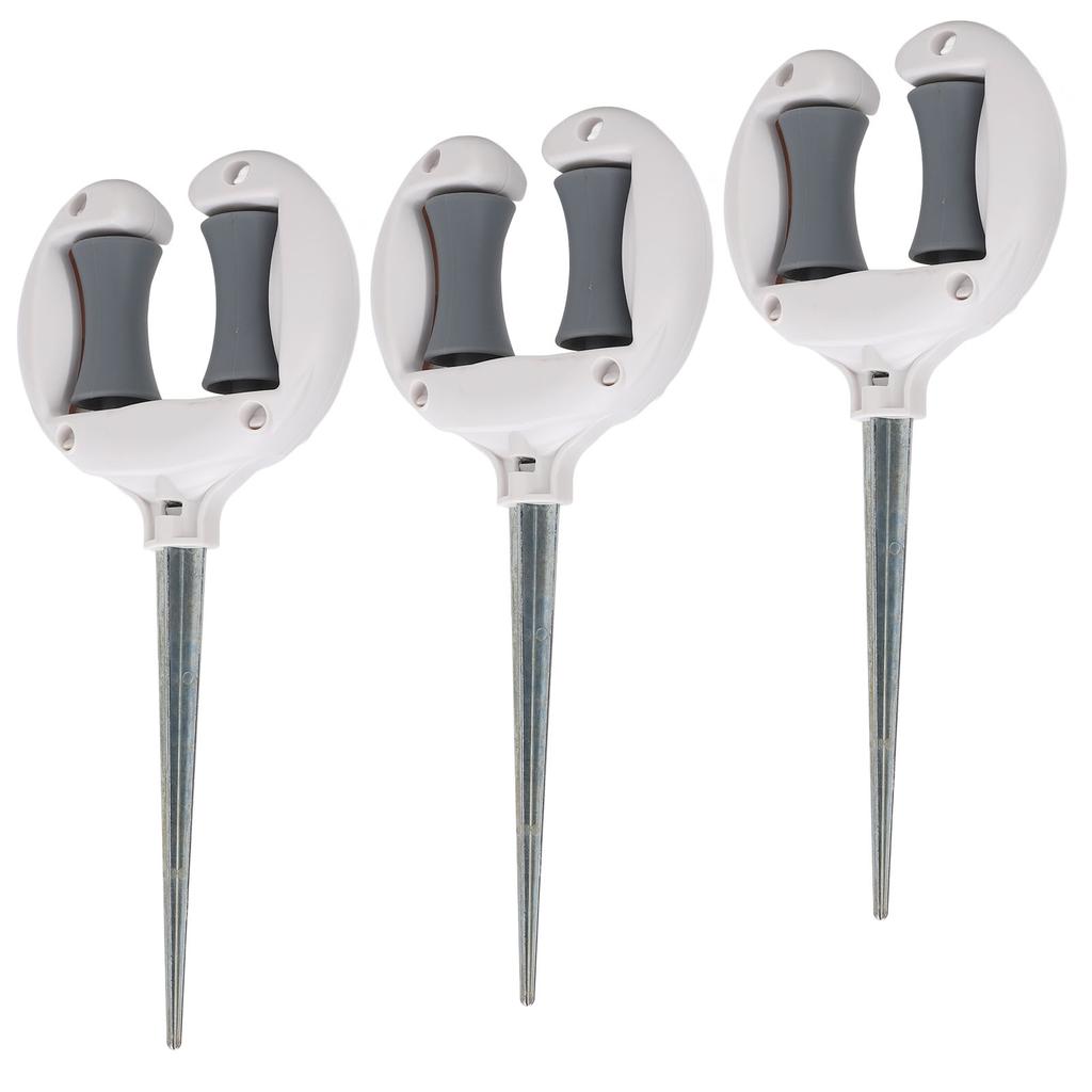 Gartenschlauchführung Nageloberrolle Weiche Wasserrohrpositionierung Spitzkopf Rasenschlauchführung Spikehalter