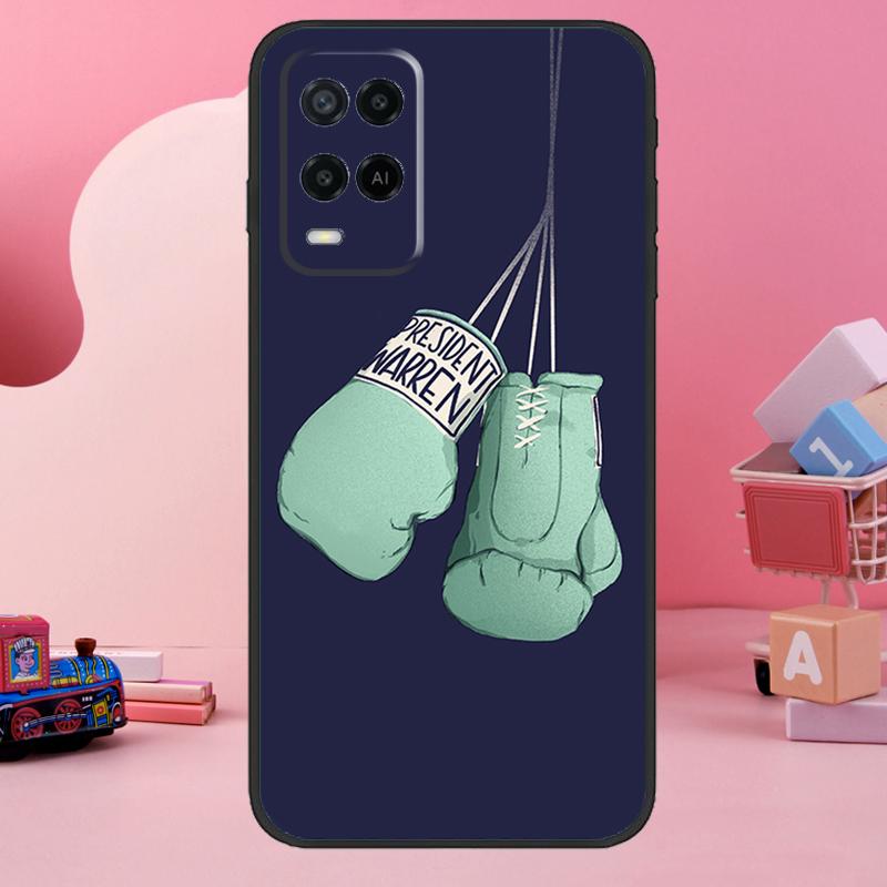 Boxing Gloves Case For Oppo A78 A38 A18 A98 A58 A60 A80 A40 A96 A76 A16 A94 A74 A54 A15 A17 A57 A77 A5 Pro