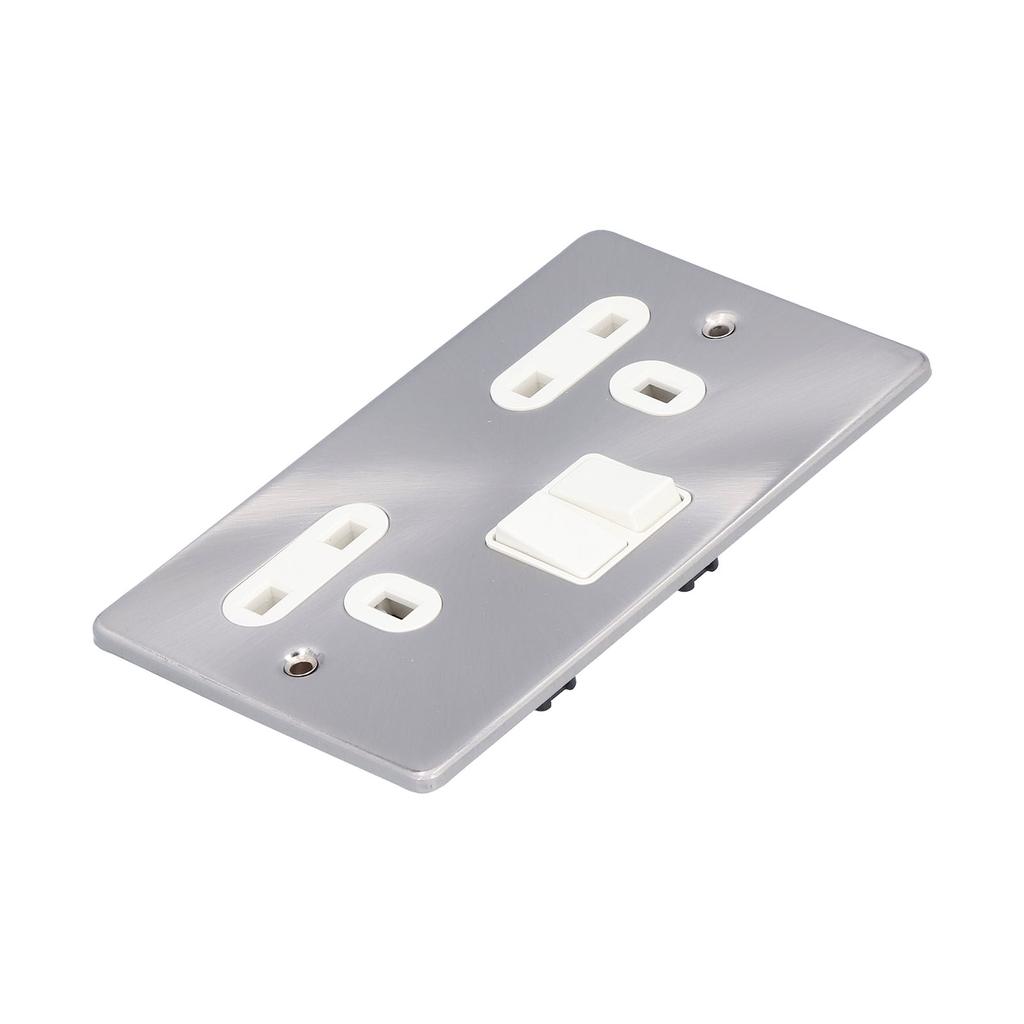 Wall Socket Dual  Standard Electrical Outlet with Switch Power Supply Accessories  13A