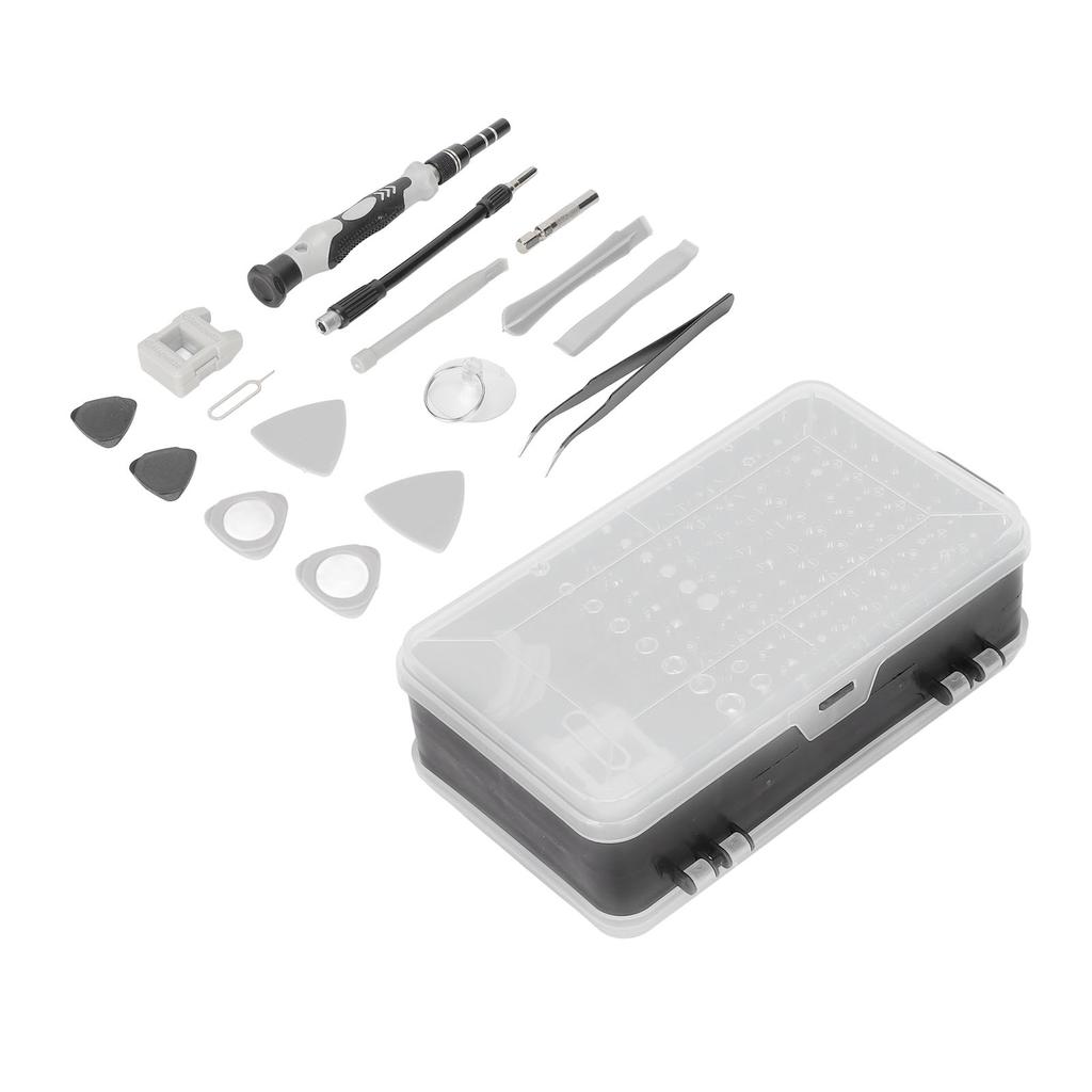 Electronics Screwdriver Set 115 in 1 Magnetic Mini Accuracy Screwdriver Kit with Box for PC Cellphone Watch Repair