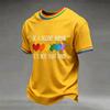 Men's Casual Round Neck Short Sleeve T-Shirt