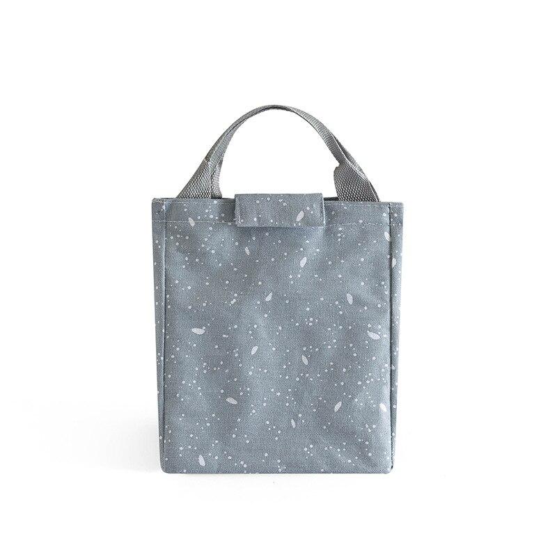 Lunch Bag Fashion Print Dot Cooler Bags Women Tote Food Hand Pack Thermal  Portable Picnic Travel Lunch Breakfast Box Bags
