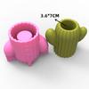 Pen Holder Flower Pot Silicone Mold Cactus Shape Epoxy Resin Mold DIY Decoration Tools Succulent Planter Making Supplies