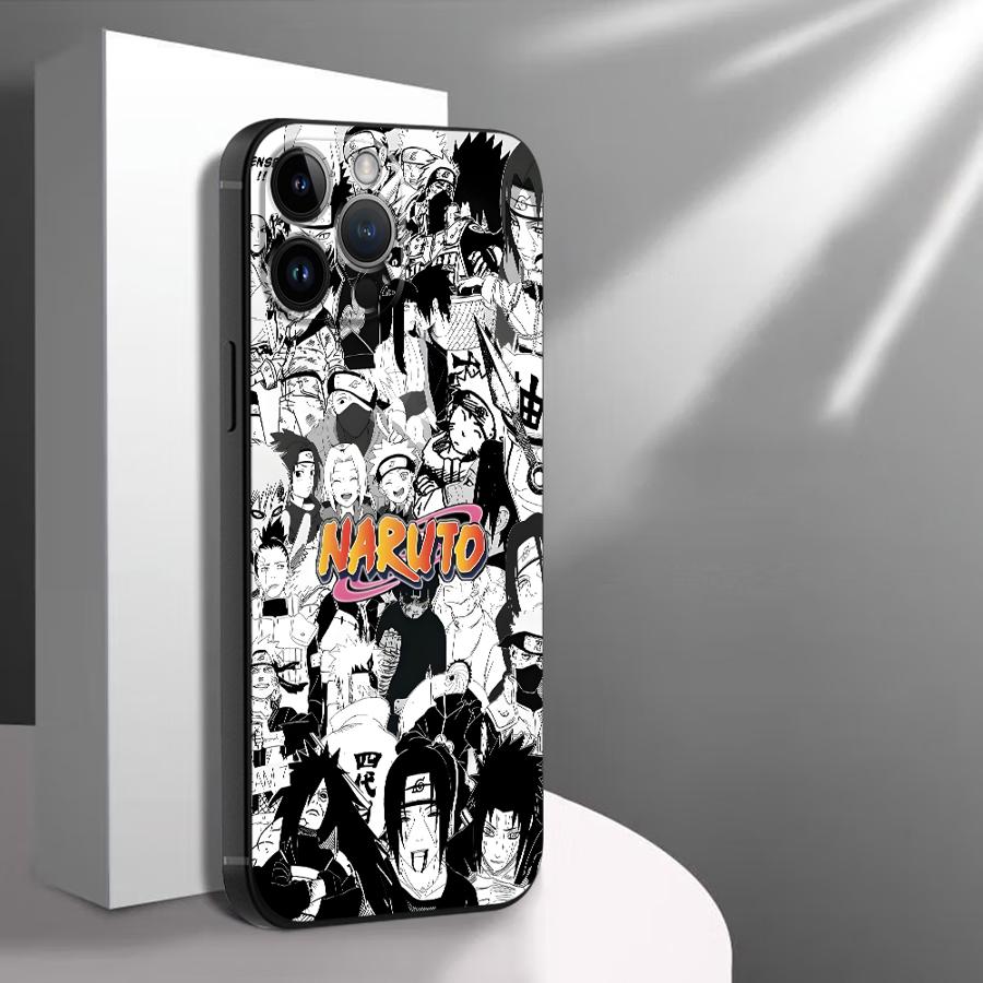 

Manga Uchiha Itachi Logo Black Soft Phone Cover Case for iPhone 17Air 15 16 14 Plus XR 13 12 11 17 Pro Max 7 8 XS Max iPhone 6