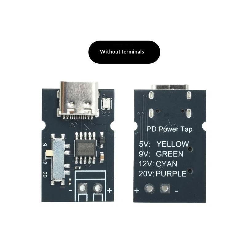 Pd Qc Fast Charging Power Extraction Module With Led Indicator For 5V 9V 12V 20V Voltage Switching Electronics Experiment