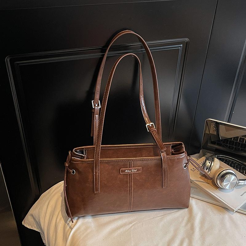 Casual High-end Appearance Level Handbag, Fashionable Retro and Trendy, Commuting Single-shoulder Bag, Daily Bag