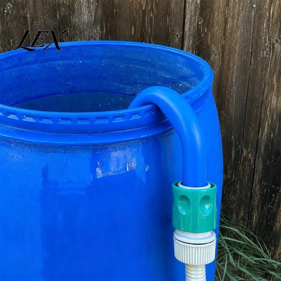 Watering System for Backyard Gardening Hose Filling Hook, 3D Printed Connector Water Storage Tank Attachment Hook Pool, Pond, Outdoor Barrels Pool