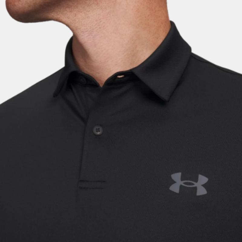 Under Armour Matchplay Soft Sun Protection Knitted Lightweight Golf Shirt Men tops 6009799-001
