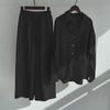 Plus Size Casual Cotton Linen Long Sleeve Tracksuit - Age-Reducing and Fashionable