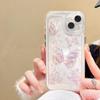 Ins Clear Shockproof 3d Glitter Butterfly Phone Case For Iphone 14 12 13 11 Pro Max Xs Max Xr X 14pro Max Shell Cover For Iphone