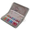Circular Knitting Needle Set 3 To 8mm Interchangeable Assorted Colors Circular Needle Set with Storage Bag for Craft