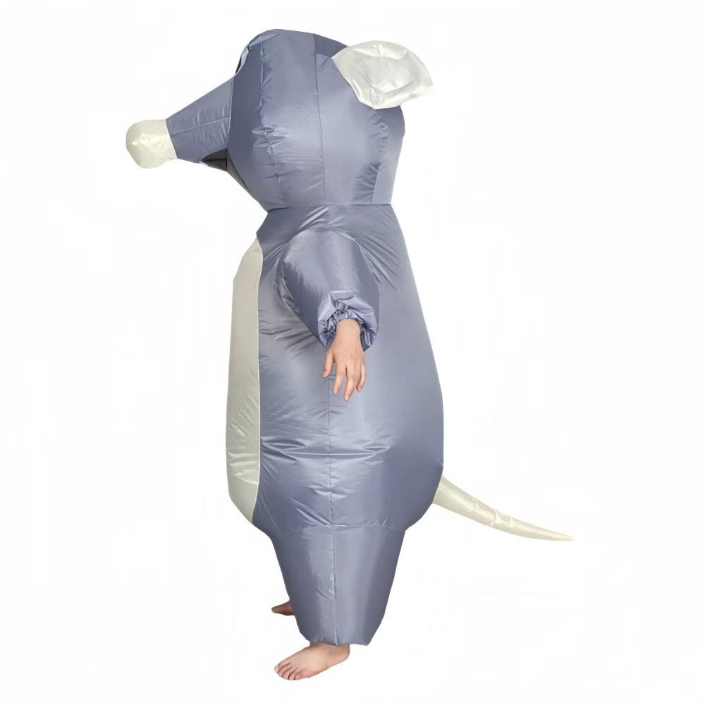Cute Mouse Inflatable Costume Popular Halloween Dress Up Funny Props Cartoon Adult Inflatable Doll Costume