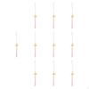 10 Count Graduation Cords for Academic Cap and Gown Items