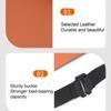 Behind Seat Car Organizer Car Seat Back Storage Bag PU Leather Multi-Storage Pockets Travel Accessories For Phone Glasses Keys