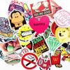50 pcs/pack Classic Fashion Style Graffiti Stickers For Moto car&suitcase cool Skateboard stickers