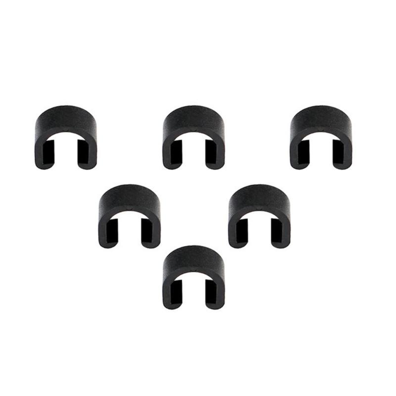 40pack Bike Brake Line Clip Regulable Bike Cables Mount Secure Bike Line Holder for Versatiles Cables Management