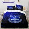 Everton Pattern Bedding Quilt Set Quilt Cover Pillowcase Home Decoration Birthday Gift (1 * Duvet Cover + 2 * Pillowcase, Without Core)