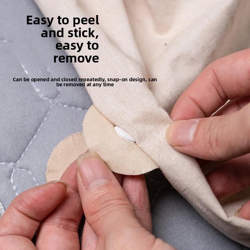 Letter Buckle, Needle-free, Safe, Invisible Curtain, Quilt Nail, and Quilt Corner Non-shifting Special Mother-and-child Buckle