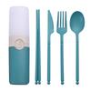 Wheat Straw Portable Cutlery Set