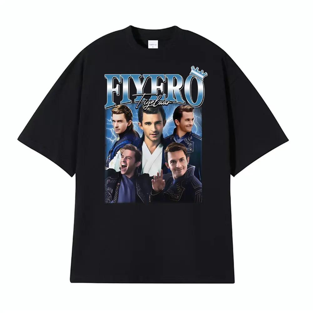 High Quality Jonathan Bailey Fiyero Tigelaar Mens TShirt Classic Stylish Casual Short Sleeve BestSelling Top Tshirts