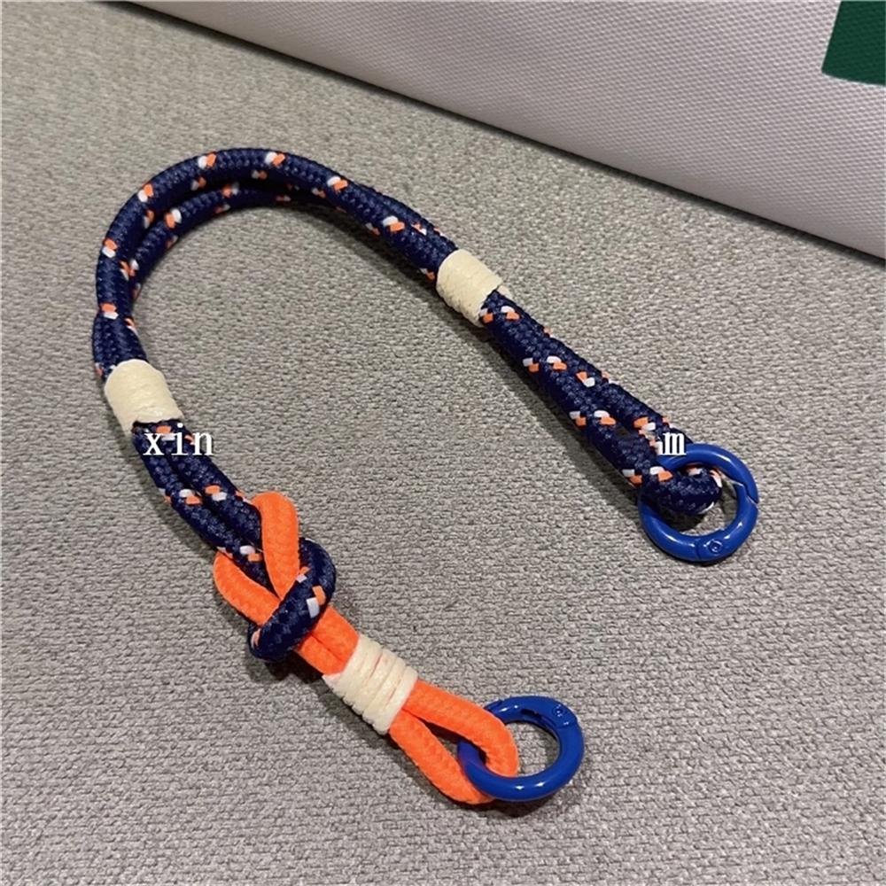 

Korean Cute Colorful Mobile Phone Portable Anti-loss Lovely Knot Hand Bracelet For iPhone 16 Pro Max Samsung Flip 6 Coloed Rope Polyester / Nylon