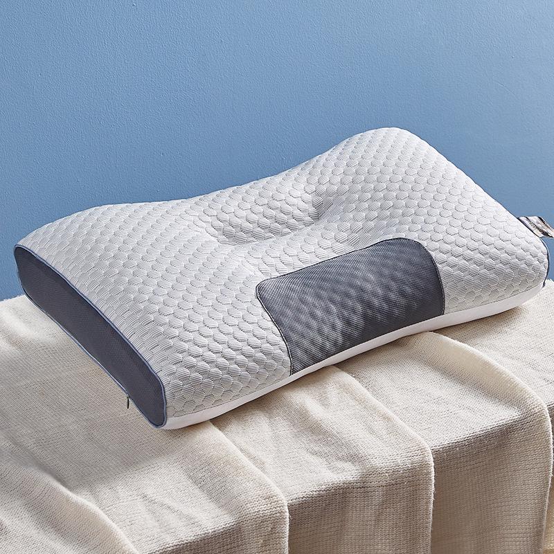 Non-Collapsing High-Weight Knit Neck Pillow for Cervical Support - Ideal for Adults, Students, Home & Dormitory