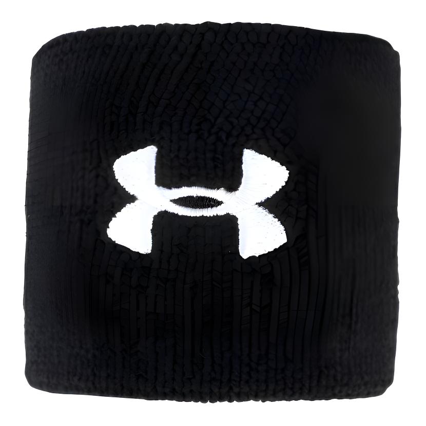 Under Armour Polyester, Elastodiene Wristbands Men s Black 1276991-001M M