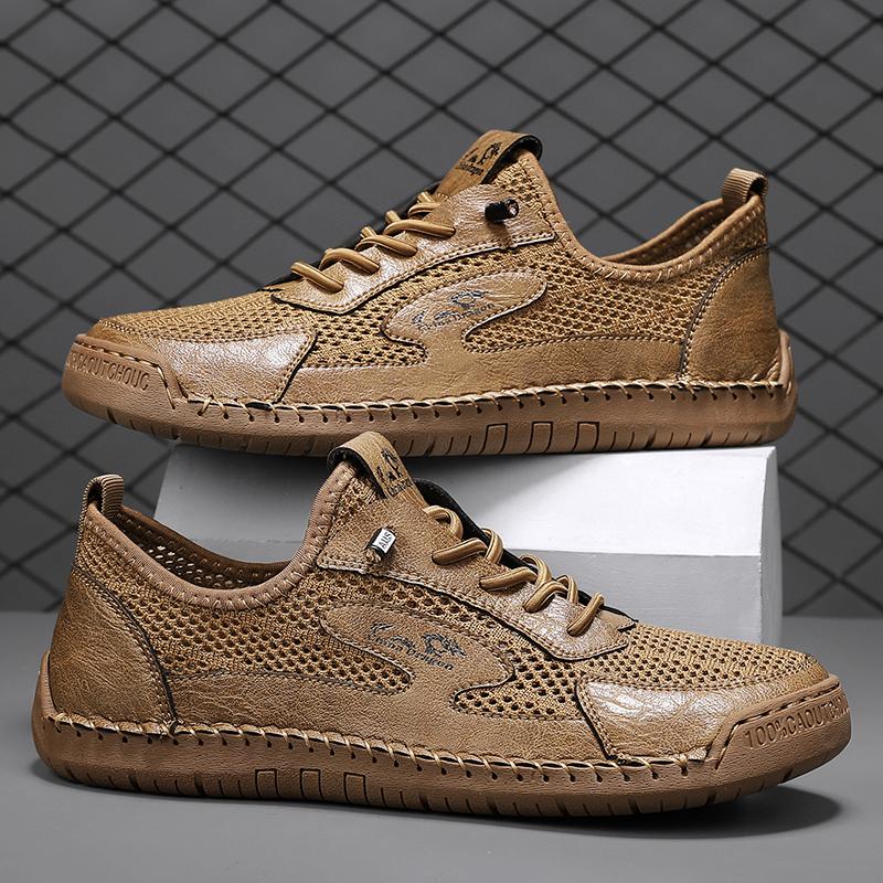 Men's Casual Shoes Mesh Breathable New Male Comfortable Outdoor Walking Shoes Classic Men Shoes Large Size Sneakers