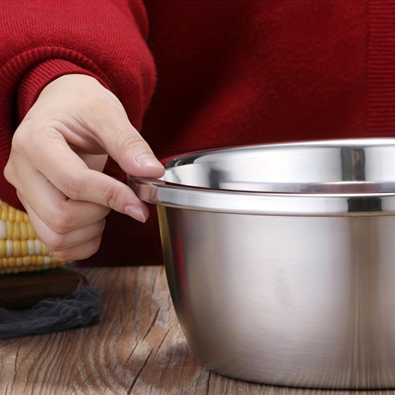 2pcs/set, Stainless Steel Double Layer Colander Basket - Large Capacity, Reusable, and Perfect for Washing Fruits and Vegetables