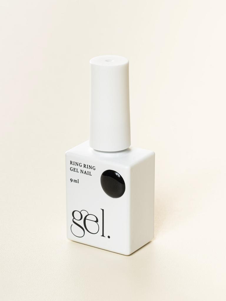 Ringring One-Step Gel Nail Polish - Midnight Black (9ml)