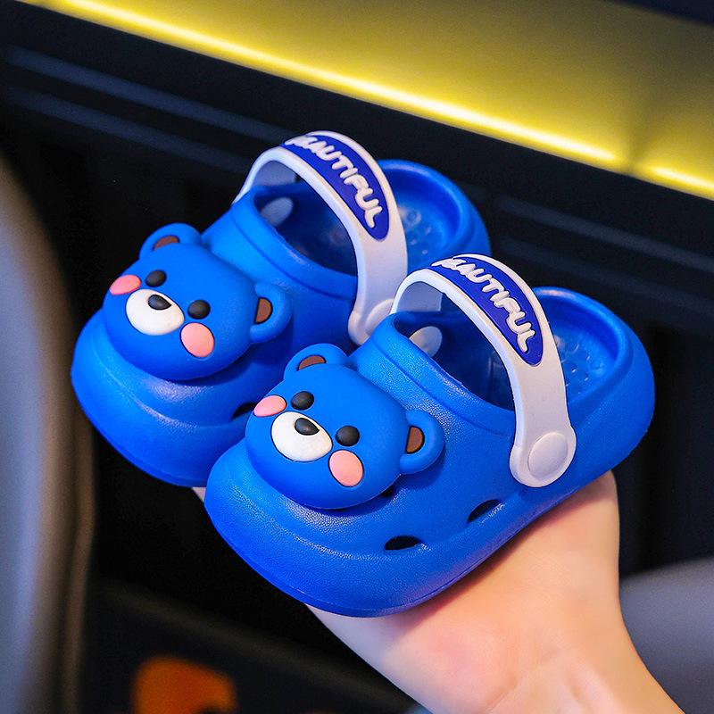 Children's Summer Sandals for Boys and Girls, Baby Clogs for Outdoor Wear, Beach and Home Use, Non-slip Cute Infant Shoes