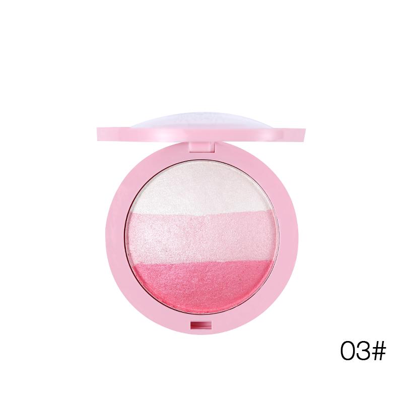 Blush Makeup Natural Baked Blusher Powder Palette Charming Cheek Makeup Face Blusher Cosmetic