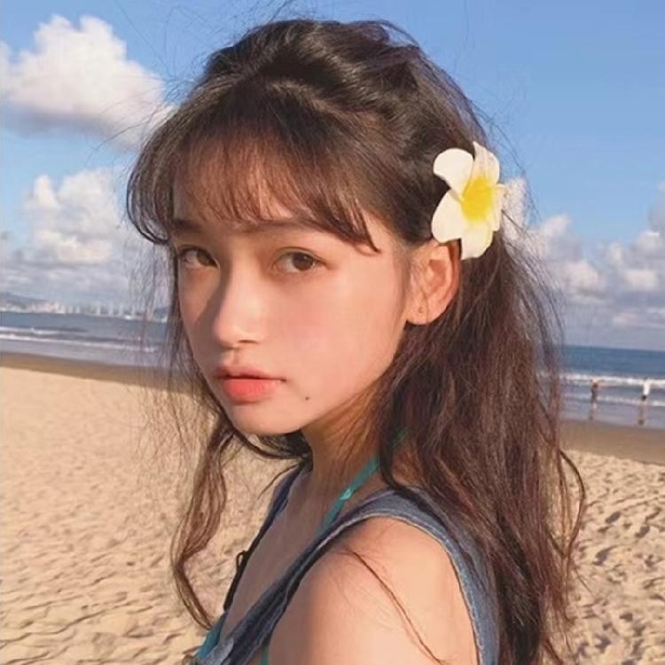 Simulation Flower Hair Clip Plumeria Hairpin Female Headwear Girl Hair Decors