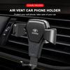 Car Phone Holder Air Vent G-Sensor Smartphone GPS Stand For Toyota Yaris Corolla Avensis Aygo Vitz Vios Yaris Mark-X Mirai