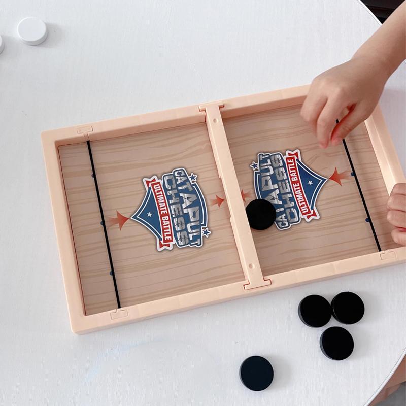 Fast Sling Puck Game Slings Chess Table Chess Puzzle Party Game Adult Child Family Game Desktop Battle Board Games