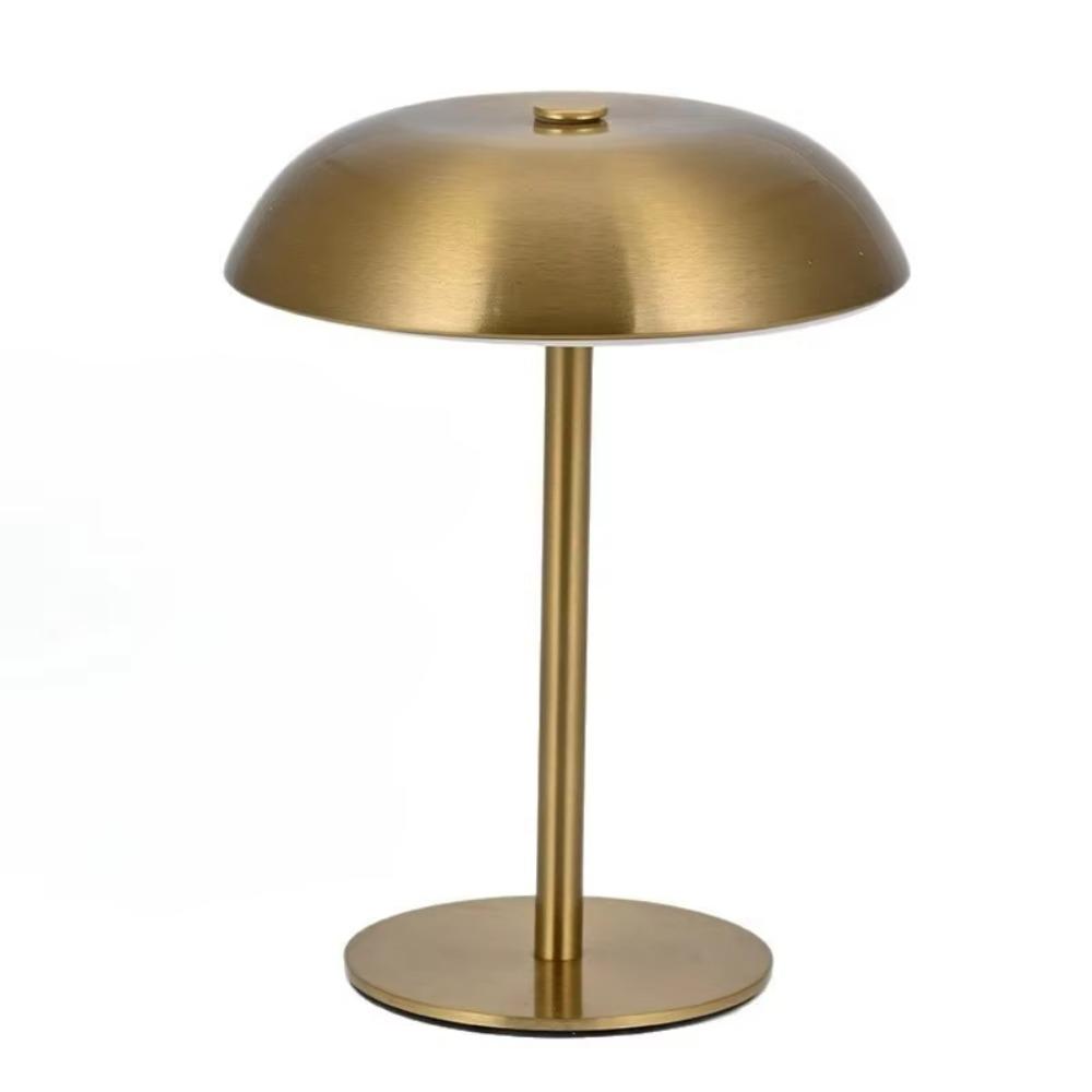 3-Color Lights Mushroom Table Lamp Touch Control Eye-Caring Light LED Desk Light Stepless Dimmable Portable